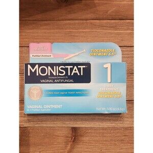 MONISTAT 1 Day Yeast Infection Treatment 1 Prefilled Applicator Exp: 2/2026